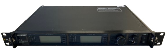 Receiver 2ch. Shure UR4D (L3E) + 2x Beltpack UR1 (SET)